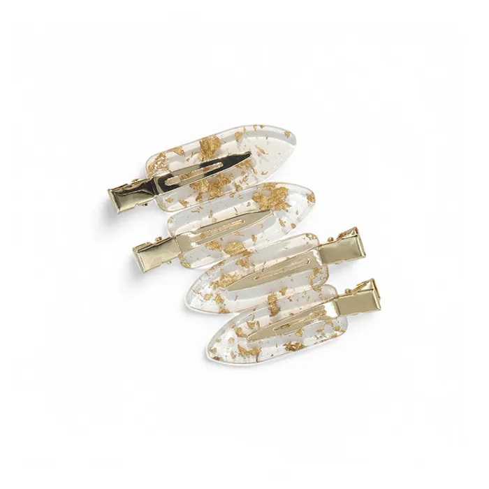 Hair Pins Golden Sparkles - Imagen 2