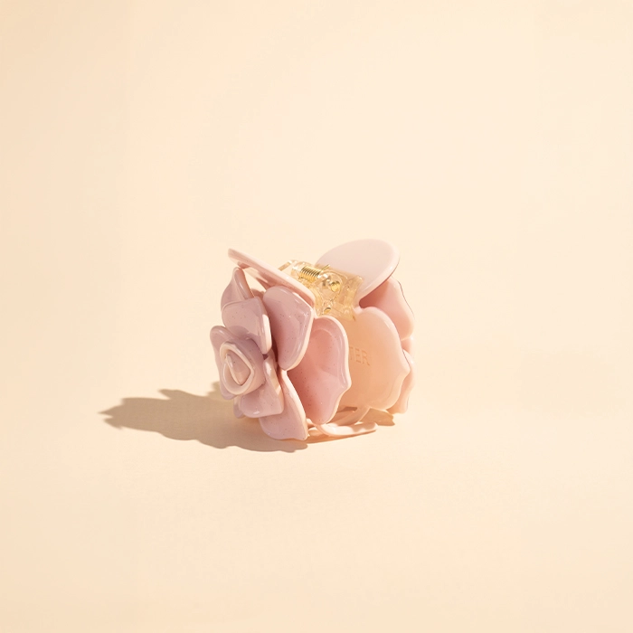 Hair Clip Blush Camelia - Imagen 6