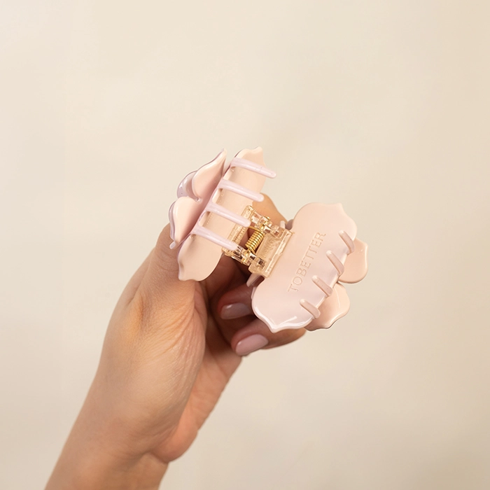 Hair Clip Blush Camelia - Imagen 5